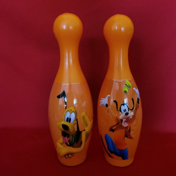 Vintage Disney Mickey Mouse and Friends Bowling Pins Set of 10 - Picture 7 of 14